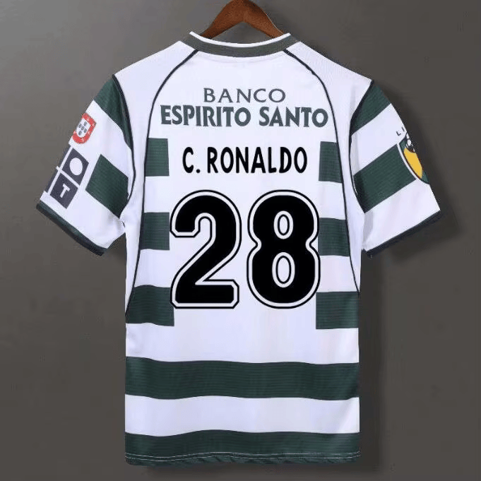 Sporting Lisbon Home Kit 2002 (Ronaldo)