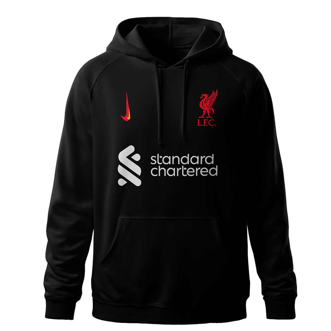 Liverpool Black Hoodie 2024/25