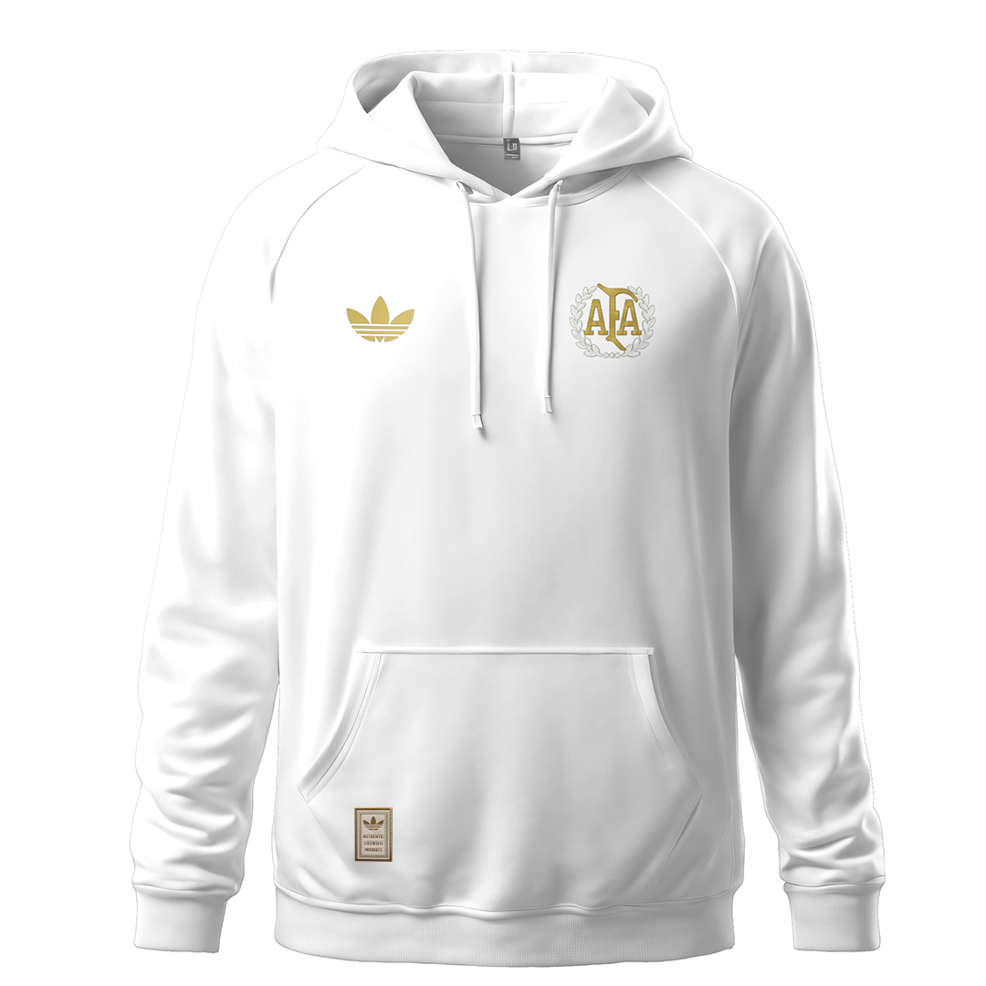 Argentina White Hoodie 2024/25