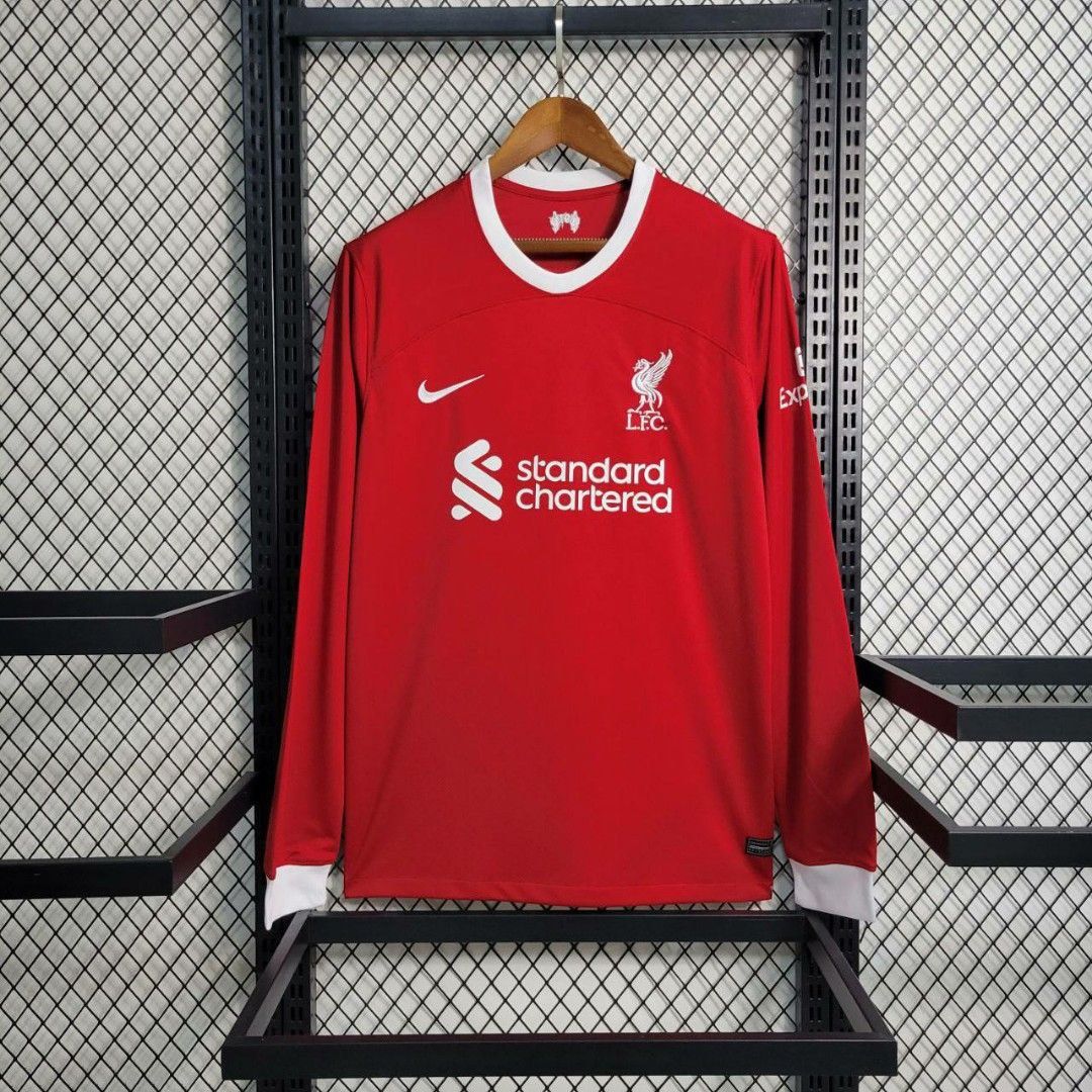 Liverpool Home Kit 2023/24 Long Sleeve