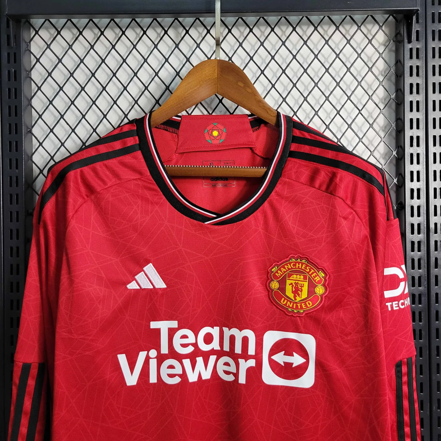 Manchester United Home Kit 2023/24 Long Sleeve