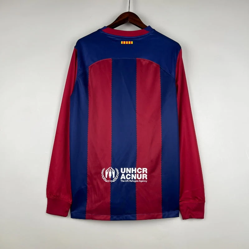 Barcelona Home Kit 2023/24 Long Sleeve